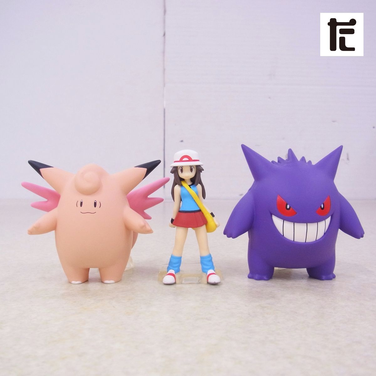 本物保証，最新作 ポケモンスケールワールド リーフ＆ピクシー＆ゲンガー カントー地方 1/20 フィギュア バンダイ/PK02039 その他