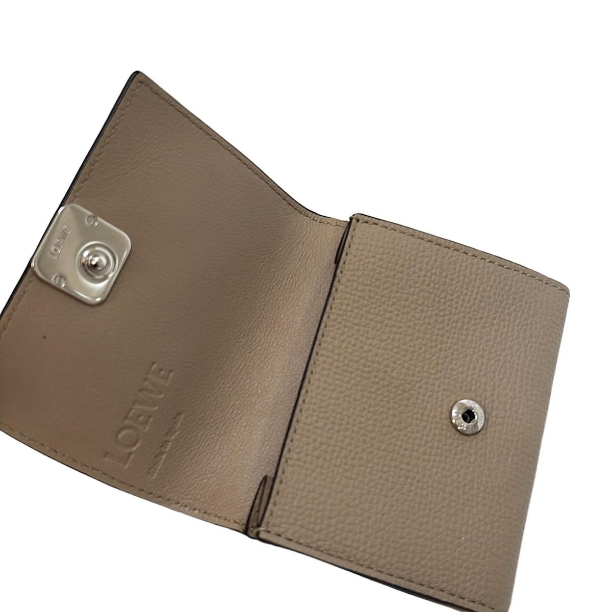 LOEWE(ロエベ) コインケース - C821Z94X02 ベージュ アナグラム レザー