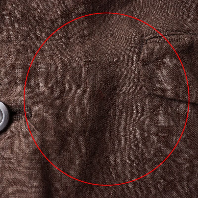 2022AW ネストローブ nest Robe ブラックリネン ロングジャケット F