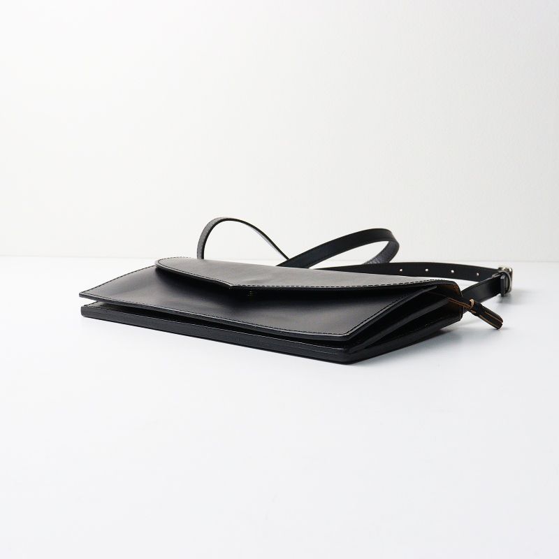 新品✨R&D.M.Coオールドマンズテーラー　ショルダーウォレット　ブラック R&D.M.Co- オールドマンズテーラー SHOULDER WALLET レザーショルダー