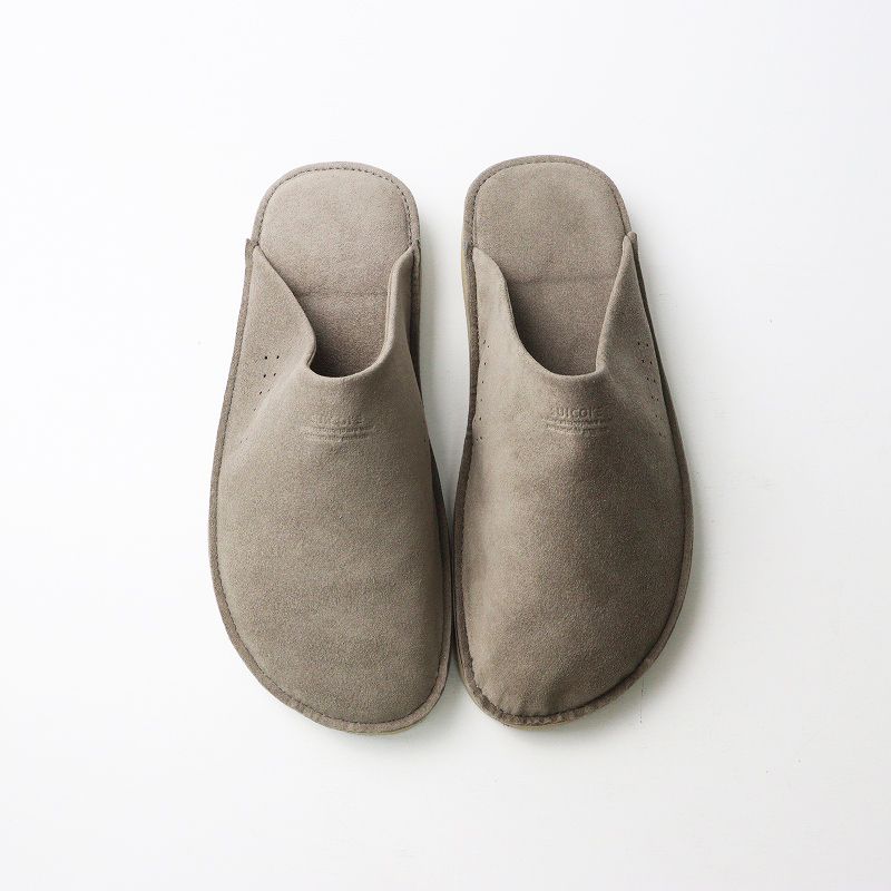 2025 SS ドゥーズィエムクラス MUSE de Deuxieme Classe スイコック SUICOKE スリッポン 26 cm グレー┃スウェード