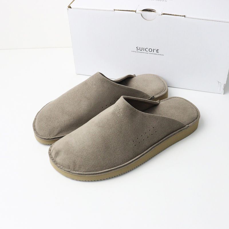 2025 SS ドゥーズィエムクラス MUSE de Deuxieme Classe スイコック SUICOKE スリッポン 26 cm グレー┃スウェード