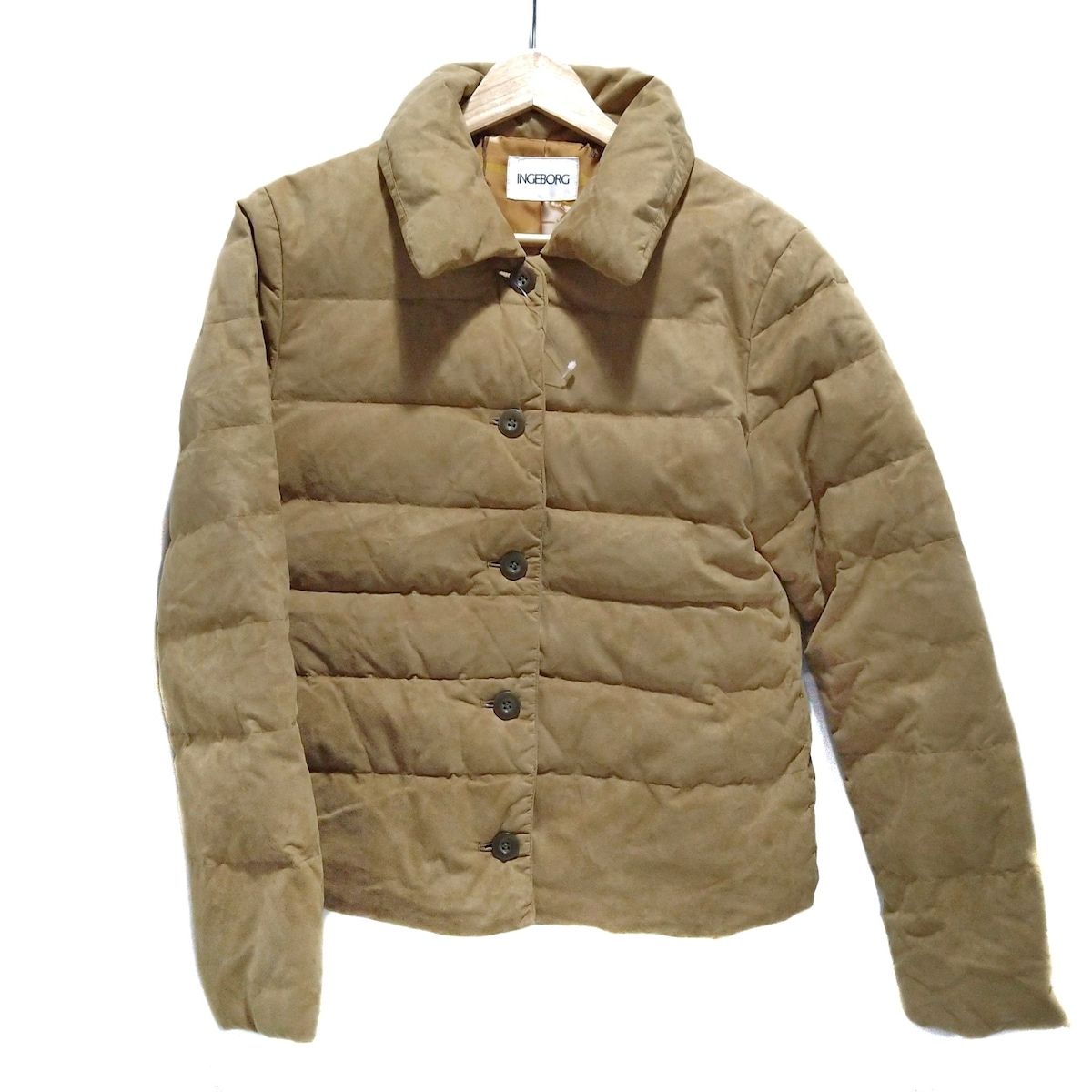 タイムセール‼️美品　インゲボルグ ジャンパー INGEBORG(インゲボルグ) ブルゾン サイズM レディース美品 - ライト