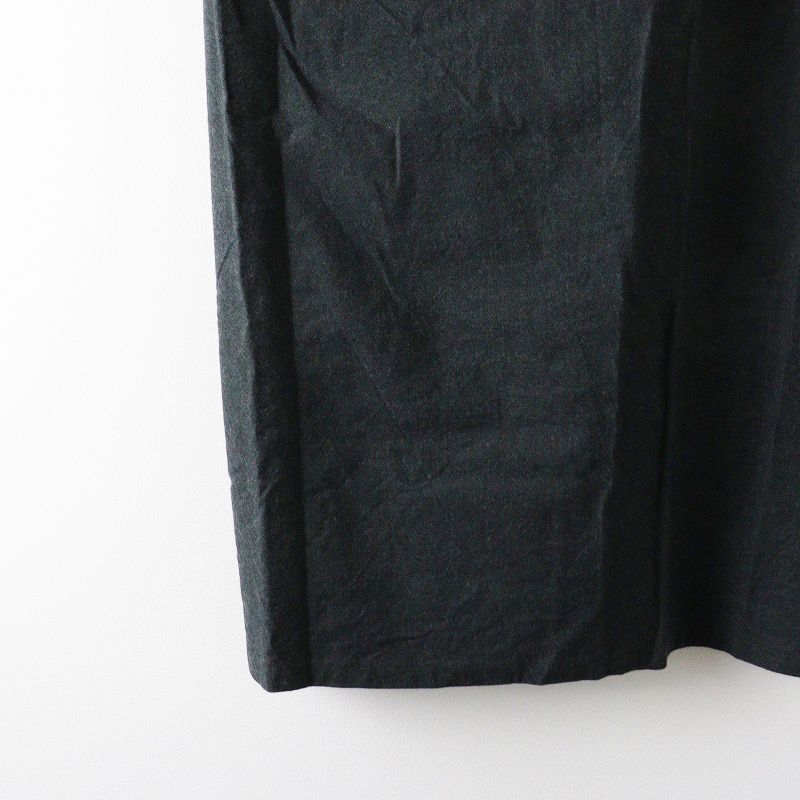 t*o様 えみおわす ラップスカート ブラック系 オーガニック えみおわす