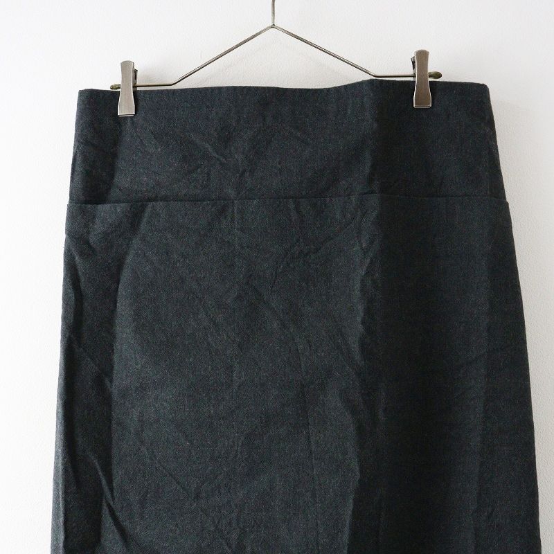 美品 えみおわす emiowasu ラップスカート ｜グレー系 ボトムス 巻き