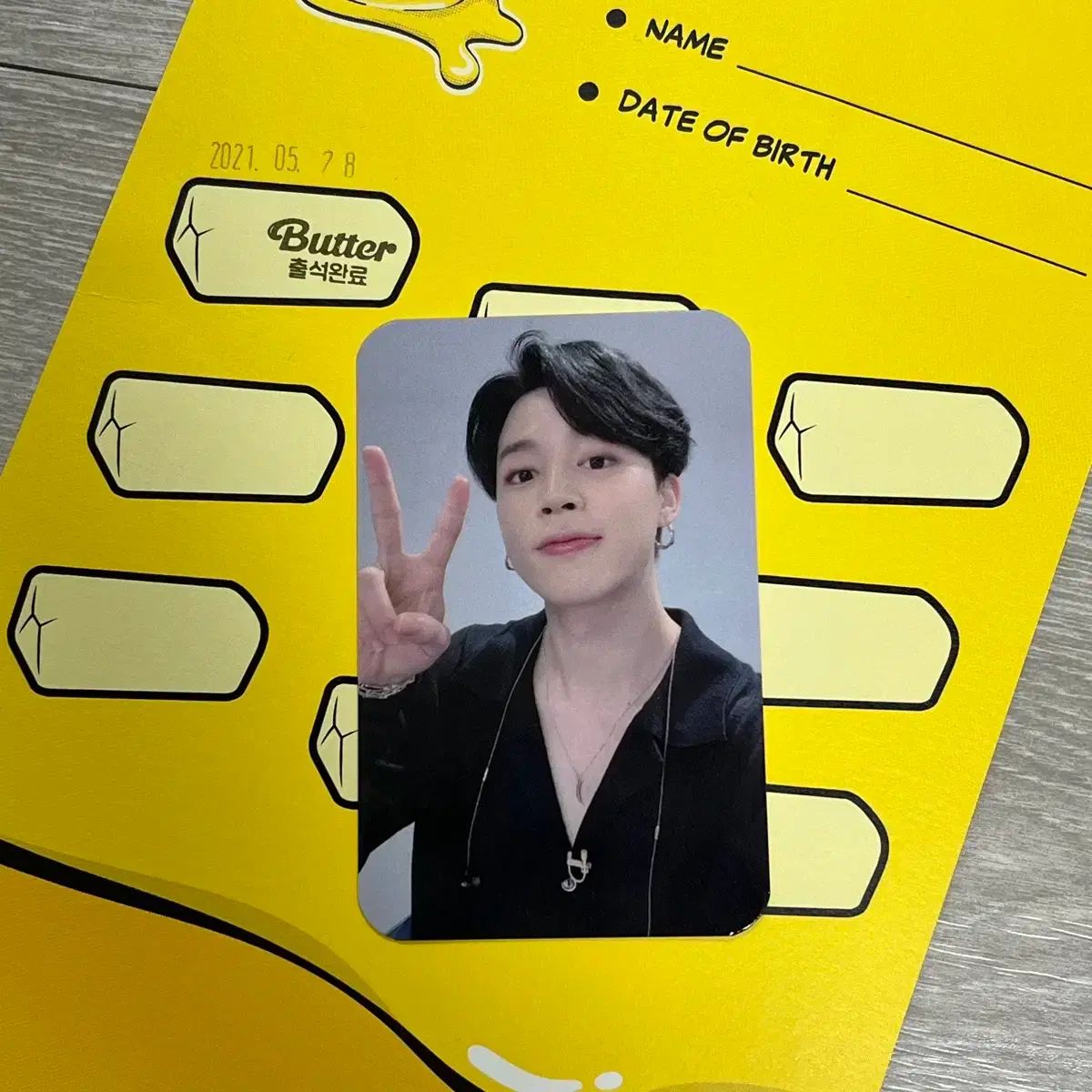 BTS butter ジミントレカ BTS butter ジミントレカ BTS butter