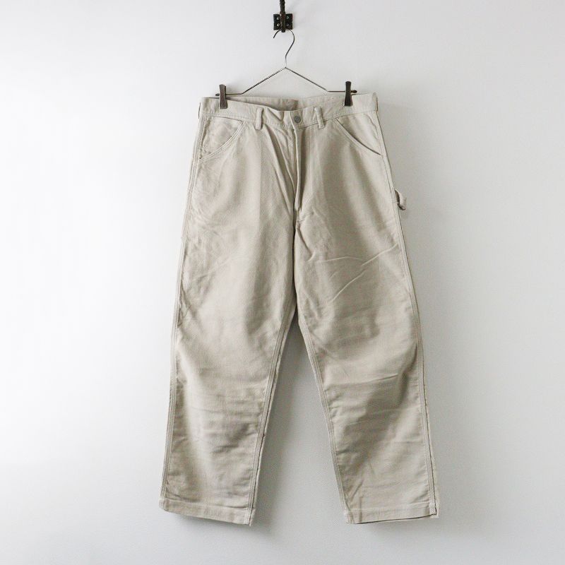 2025 AW フォーティーファイブアール 45 R モールサージストレッチの908ペインターパンツ 34 ベージュ ボトムス ロング