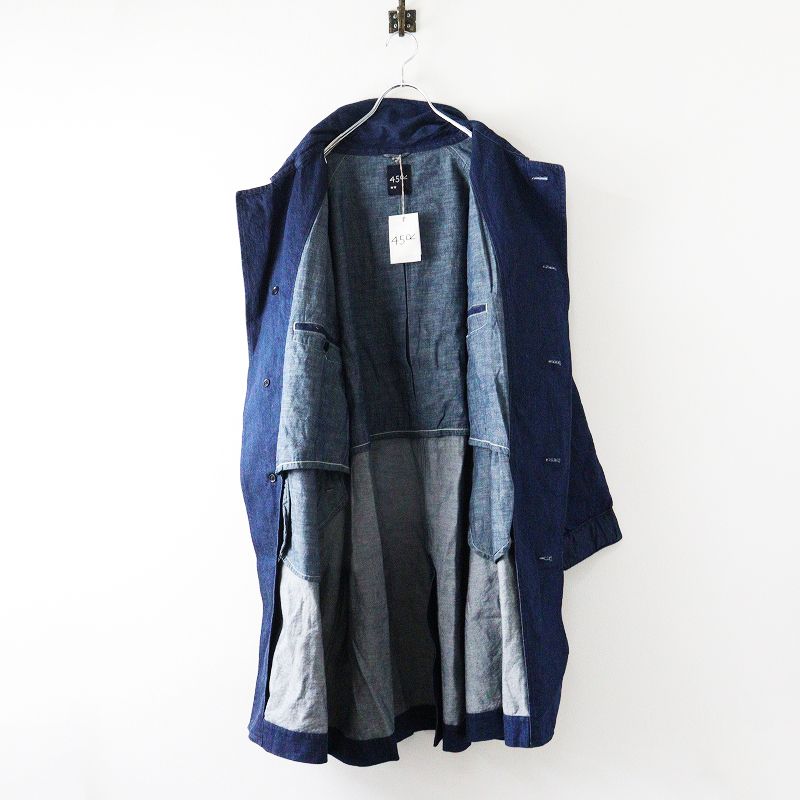 未使用 2024SS フォーティーファイブアール 45R 大麦デニムの908モッズ