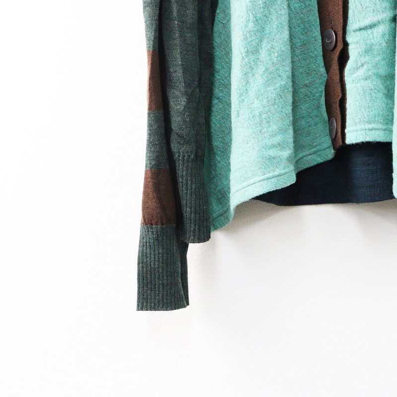 美品 センソユニコ あん吉 Sensounico ann吉 縮絨ウール切替