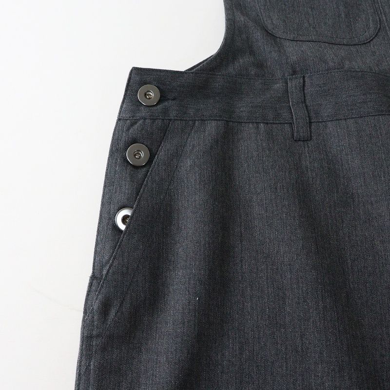 BOUCLE ウールツイルオーバーオール