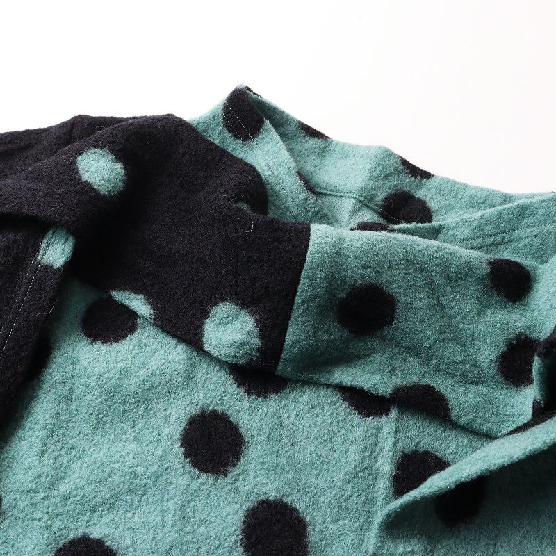 センソユニコ 慈雨 ジウ Sensounico 圧縮ウール ドット変形プル