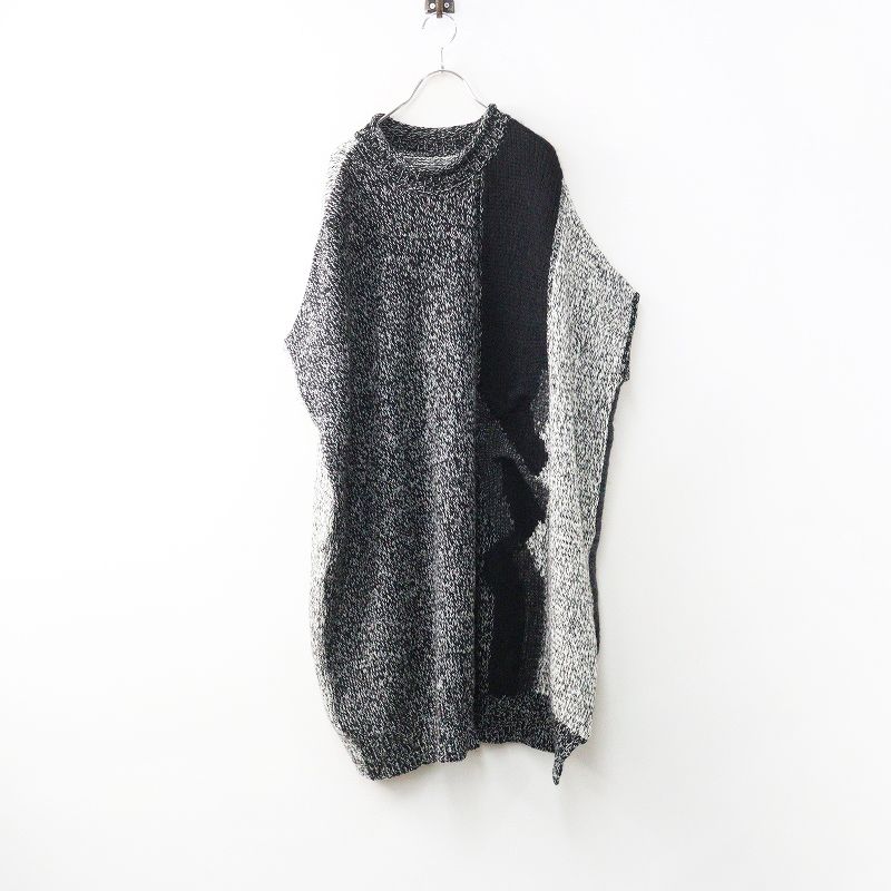 【極美品】 芽風 mefu 長袖ニット　セーター　ハイネック　38 センソユニコ 芽風 メフウ 販売 Sensounico ウールモヘヤハイネック