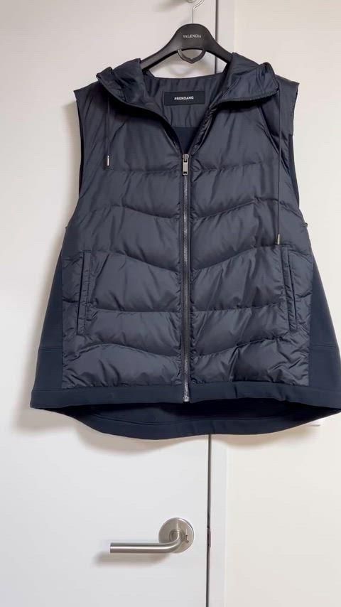 プランタン グースダウン BEST ベスト ネイビー