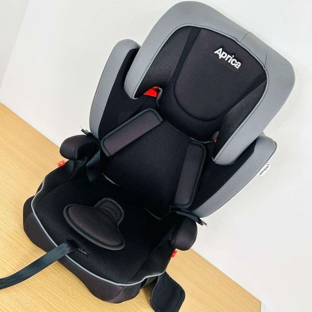 Aprica エアグルーヴAC ジュニアシート チャイルドシート クールグリス