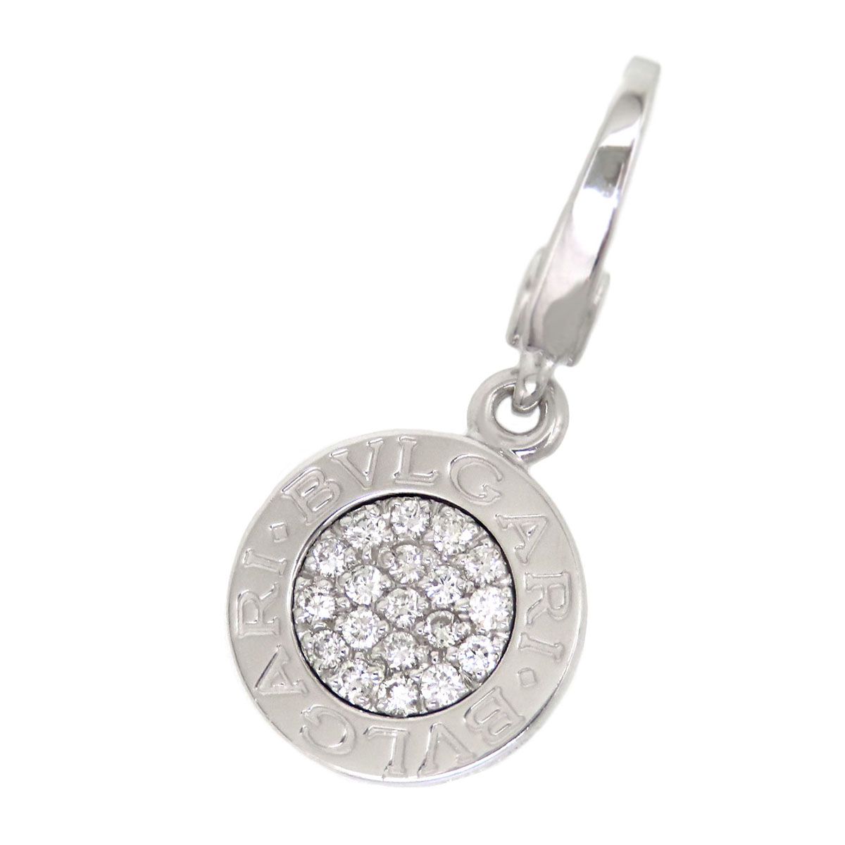 ブルガリ ブルガリブルガリ チャーム 750 K 18 WG ユニセックス BVLGARI ジュエリー