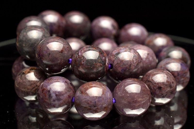  １点物 癒されたい方必見 高品質 スギライト 杉石 8 mm ブレスレット パワーストーン 天然石 _MC 1690 ブレスレット バングル アクセサリー