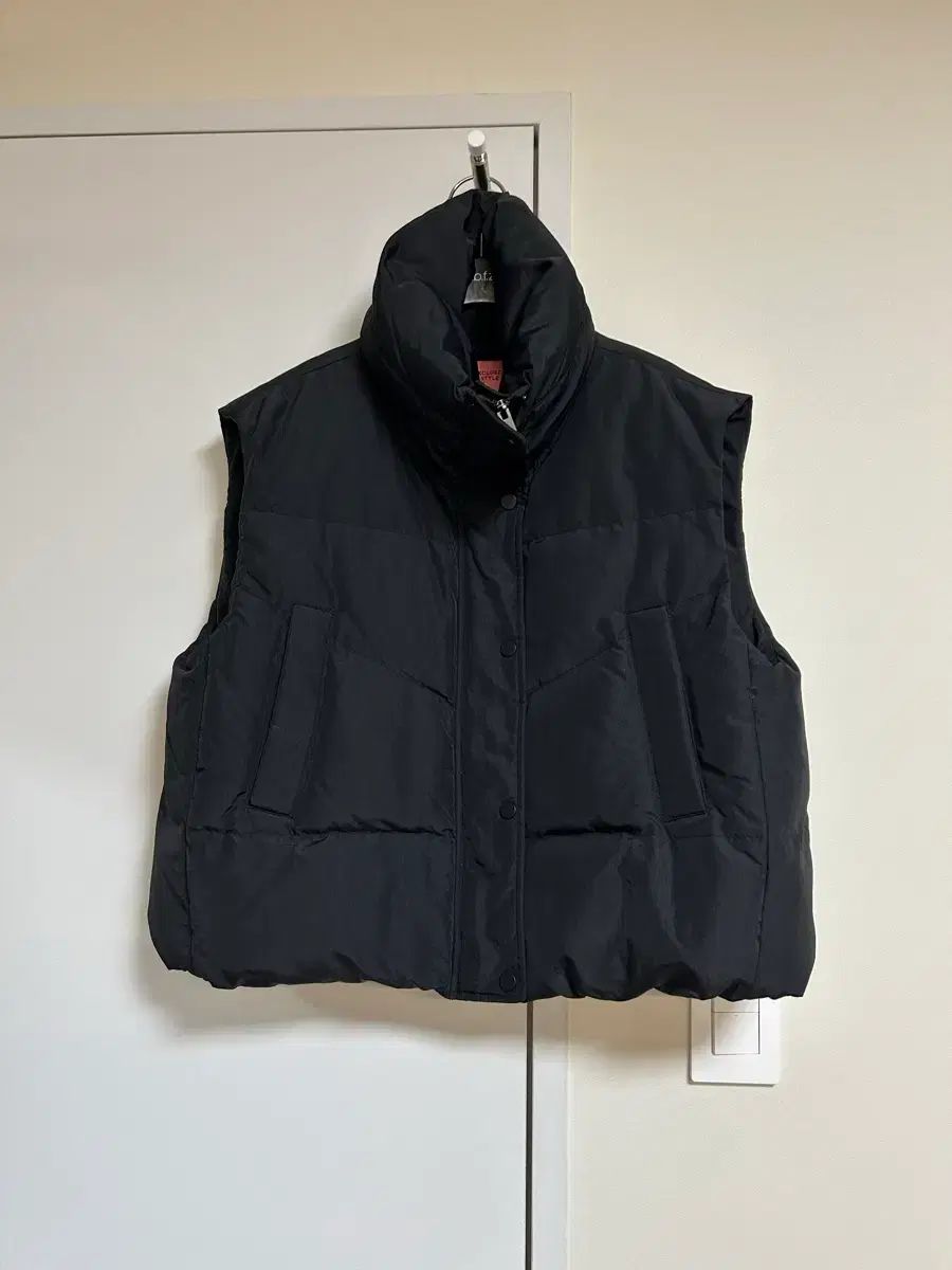VANAKE ブラック ダックダウン ダウン ベスト