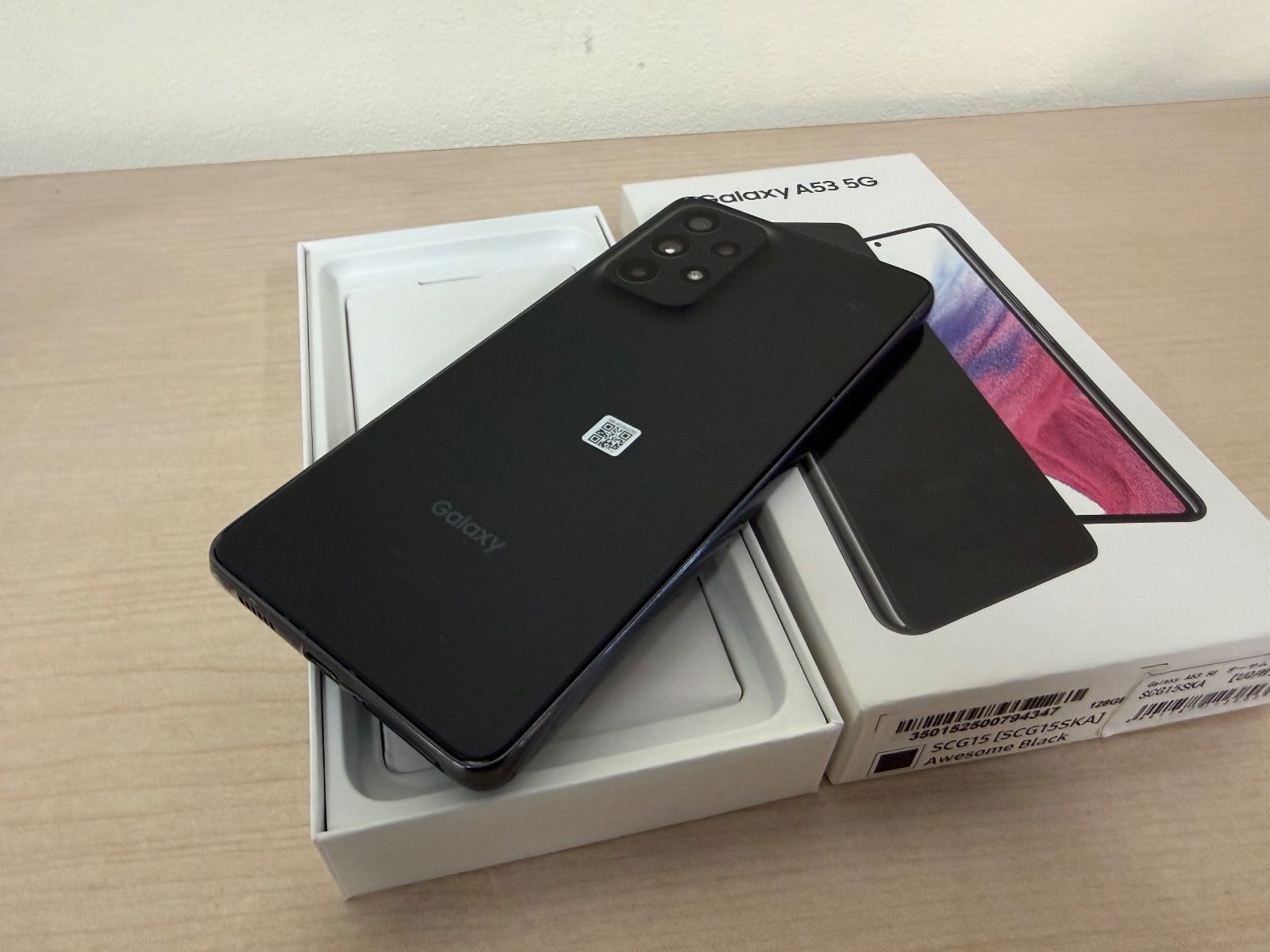 A53 5G Galaxy 128GB au SIMフリー SCG15 オーサムブルー 5G｜価格比較