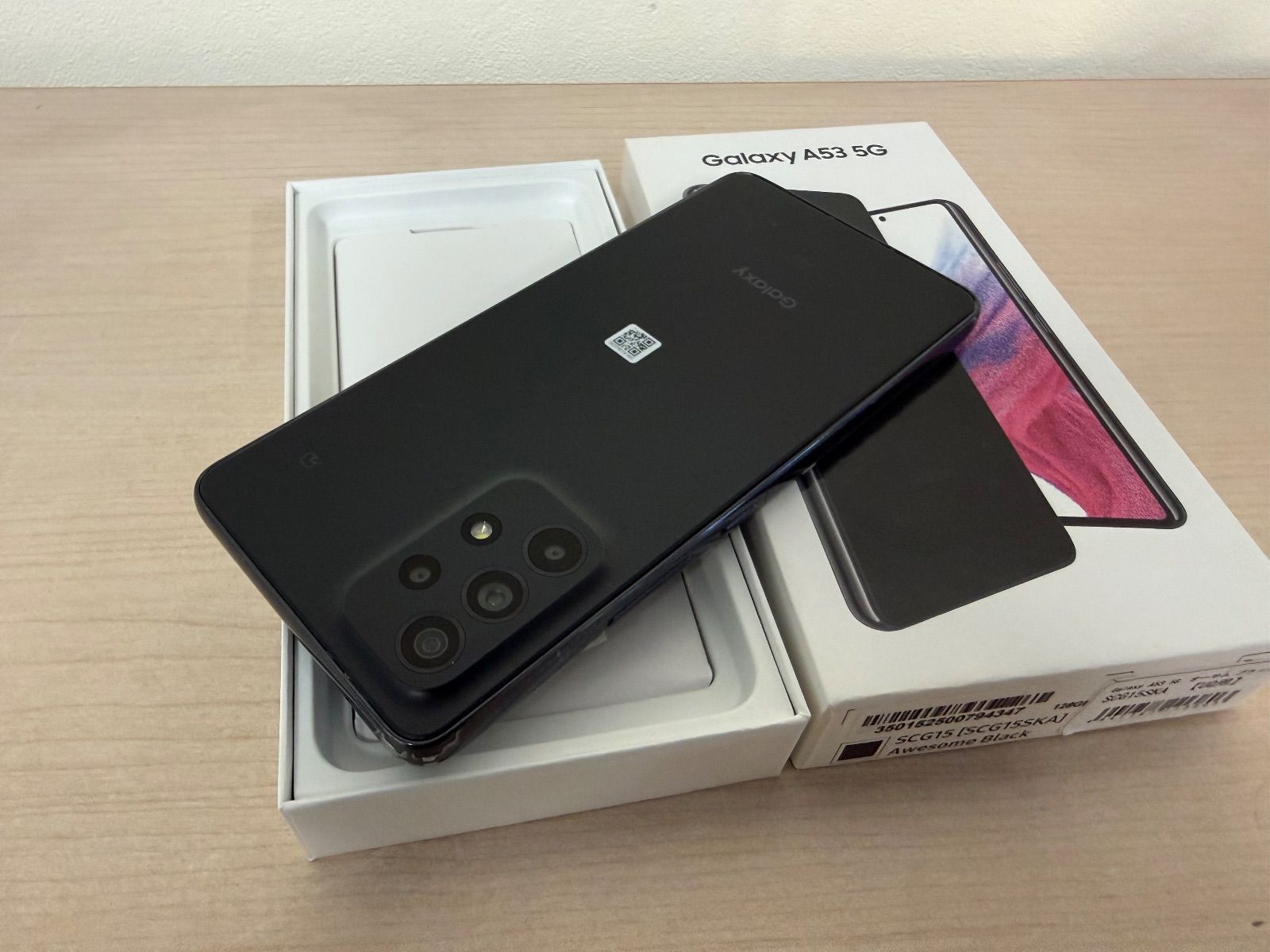 A53 5G Galaxy 128GB au SIMフリー SCG15 オーサムブルー 5G｜価格比較