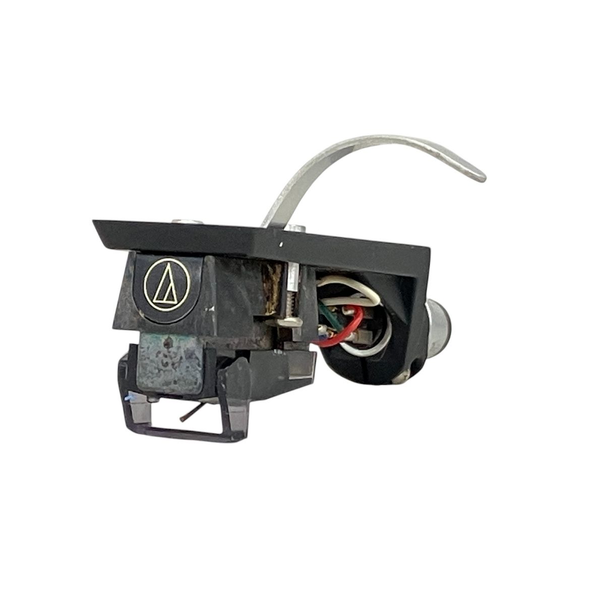 audio technica AT 15 E Stax シェル付き カートリッジ 音響機材