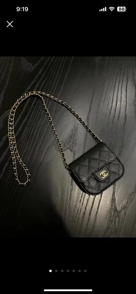 シャネル CHANEL Classic ミニ チェーン チュール IN ベニティバッグ ap 2475