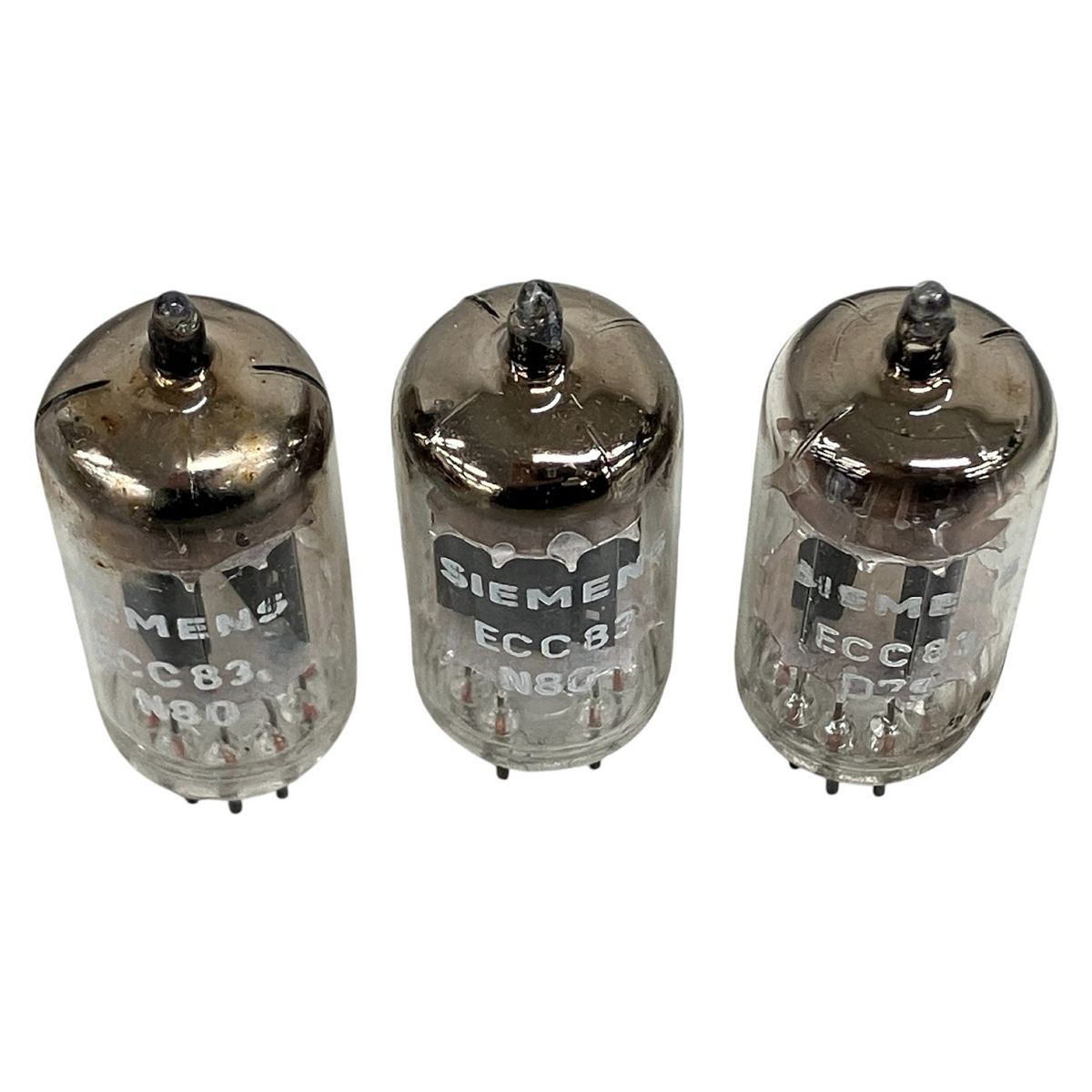 SIEMENS ECC83 NOS 真空管 3本セット シーメンス オーディオ 美品