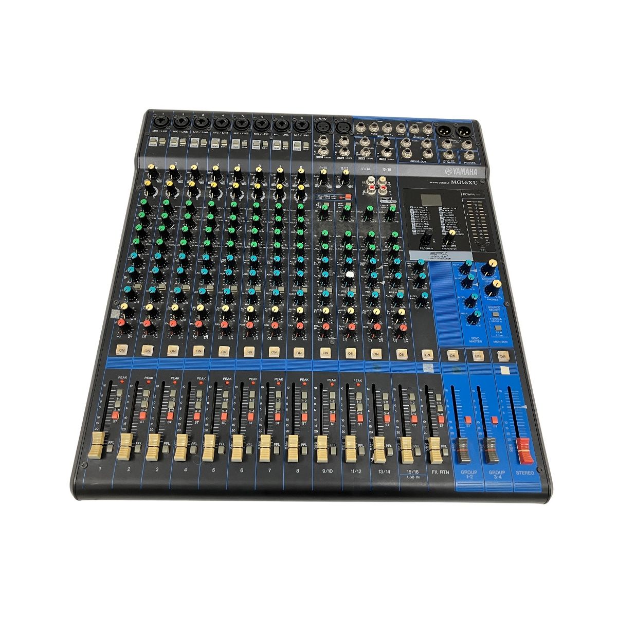 YAMAHA MG 16 XU 16チャンネルミキシングコンソール 音響機材 ヤマハ