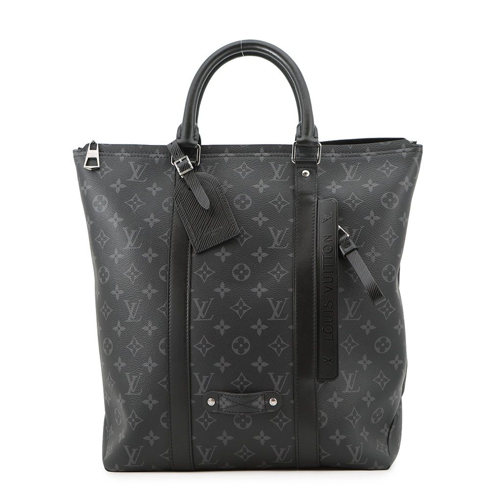 ルイヴィトン トートバッグ モノグラム エクリプス トート バックパック M 45221 LOUIS VUITTON 2 wayリュック 黒 ブラック