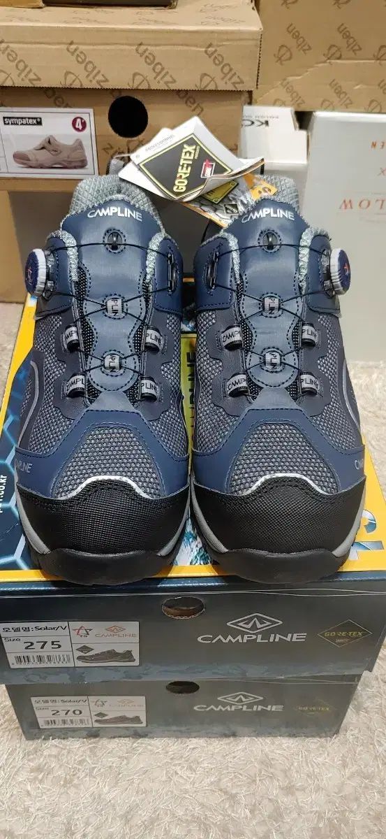 キャンプライン ゴアテックス0xE50xBC0x81縁安全靴 solar/v 270ミリ 275ミリ 新品