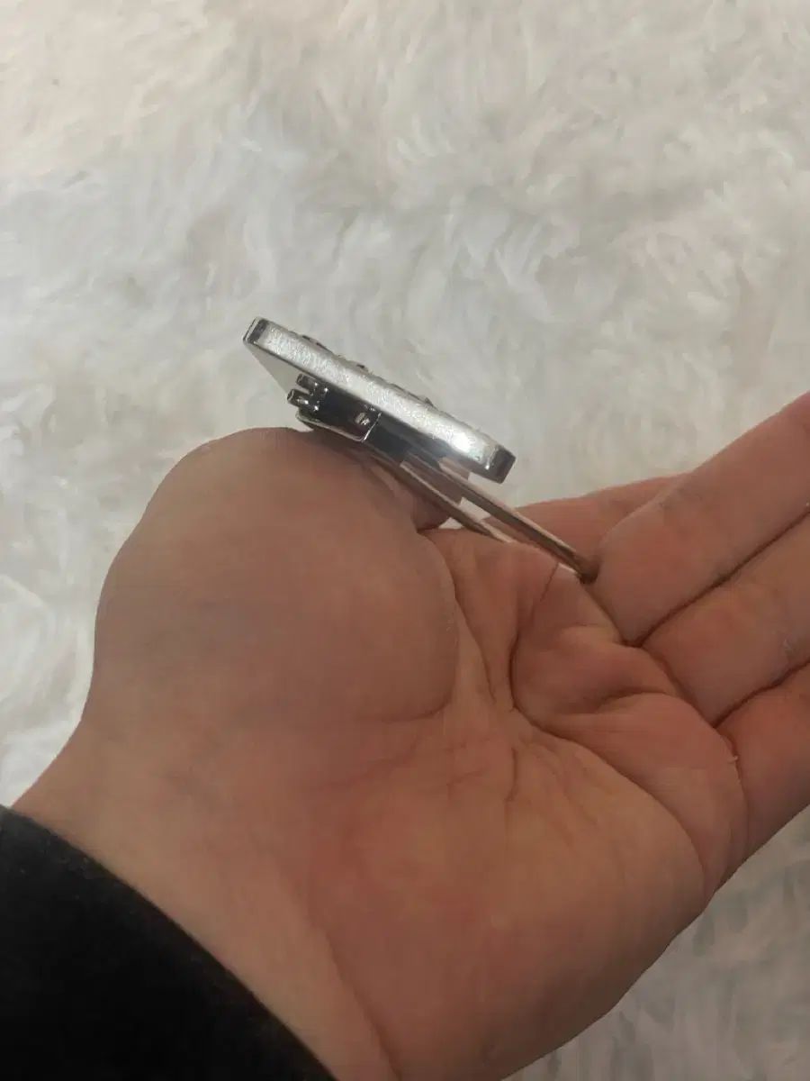 三角プレート キーホルダー