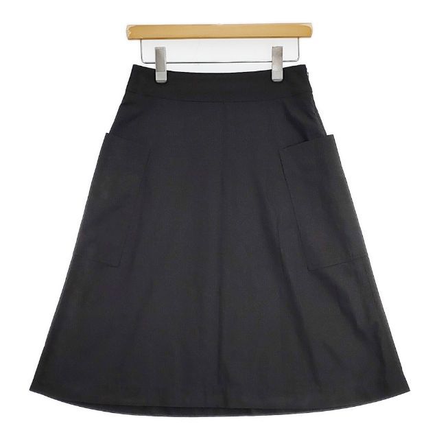 R-D.M.Co- サイドポケット コットン サイズS スカート ブラック レディース オールドマンズテーラー 5-1113 M∞