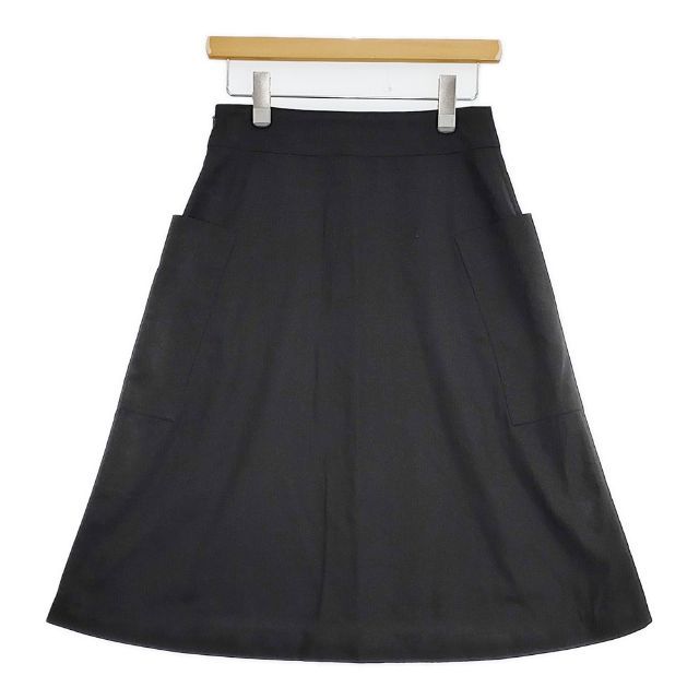 R-D.M.Co- サイドポケット コットン サイズS スカート ブラック レディース オールドマンズテーラー 5-1113 M∞