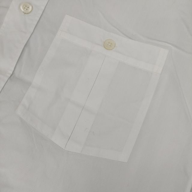 MARGARET HOWELL 579-3150001  TUMBLED COTTON PLAINWEAVE コットン 長袖シャツ 23SS ホワイト メンズ マーガレットハウエル【中古】5-1113M∞ MARGARET HOWELL 579-3150001 TUMBLED COTTON PLAINWEAVE コットン
