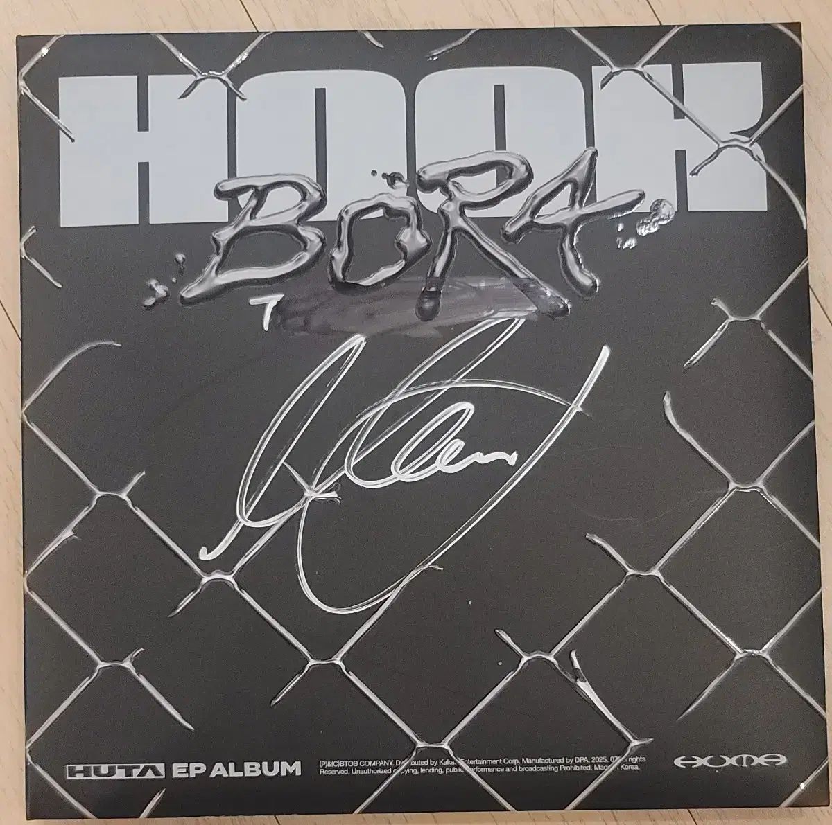 BTOB(ビートゥービー) ミニョク(MINHYUK) サイン入り アルバム - メルカリ