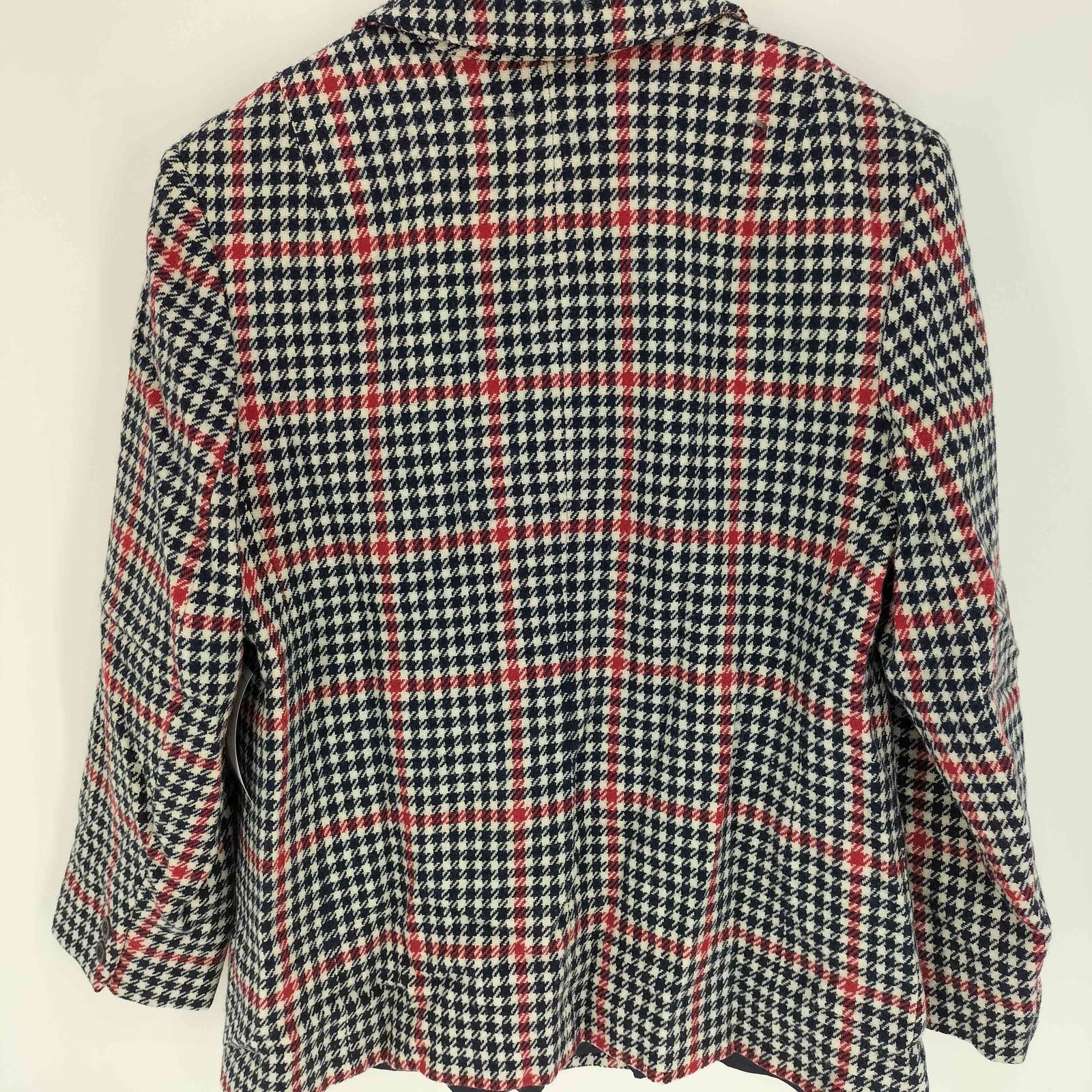 タグ付き PENDLETON チェック テーラード ジャケット グリーン系 