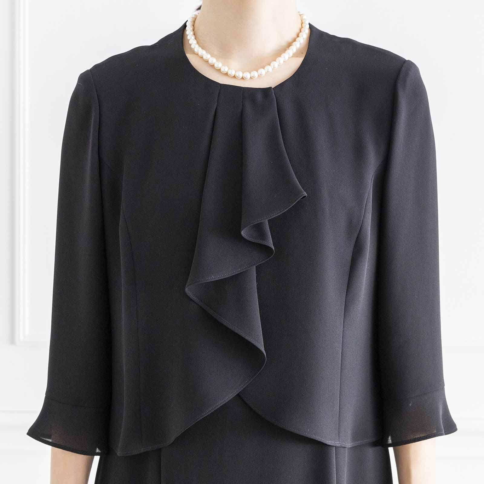  東京ソワール 喪服 レディース 夏 ブラックフォーマル ワンピース 礼服 大きいサイズ 洗える 50代 60代 ゆったり 前開き おしゃれ WEB 3671850 13号 その他 フェイスケア