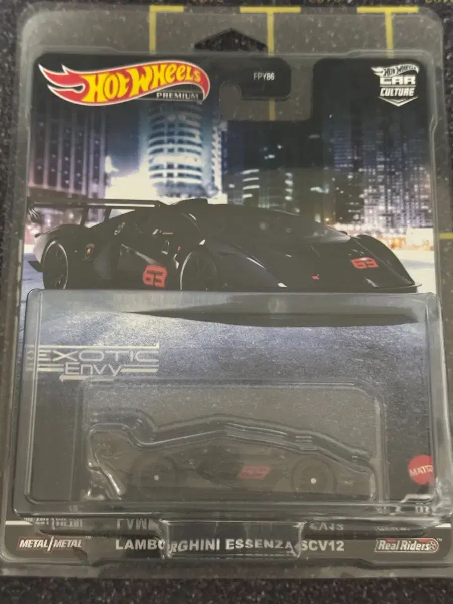 ホットウィール ム リアル ライダー ランボルギーニ CHASE 3種