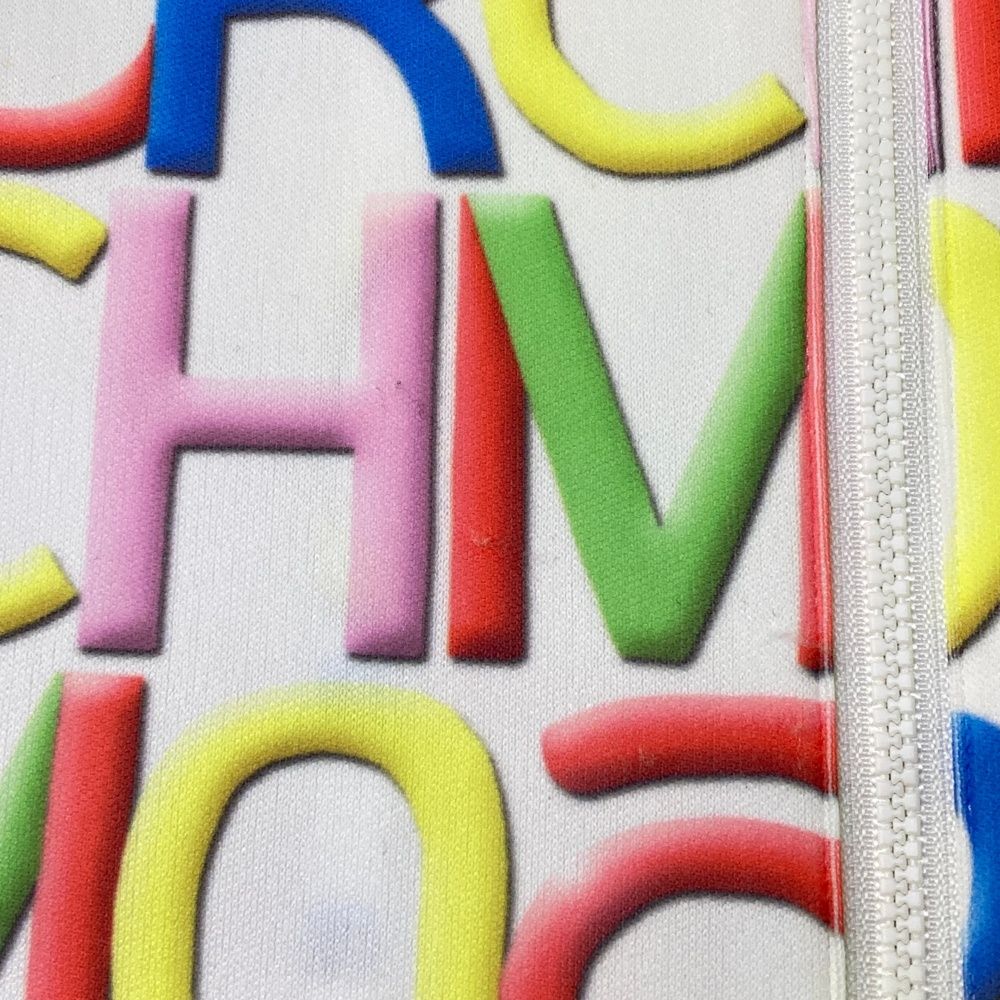 サイズ：36 ARCHIVIO アルチビオ 長袖 ジップジャケット ロゴ総柄