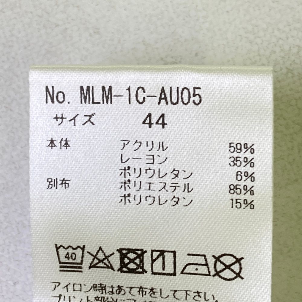 サイズ：44 MARK&LONA マークアンドロナ 長袖タートルネックTシャツ