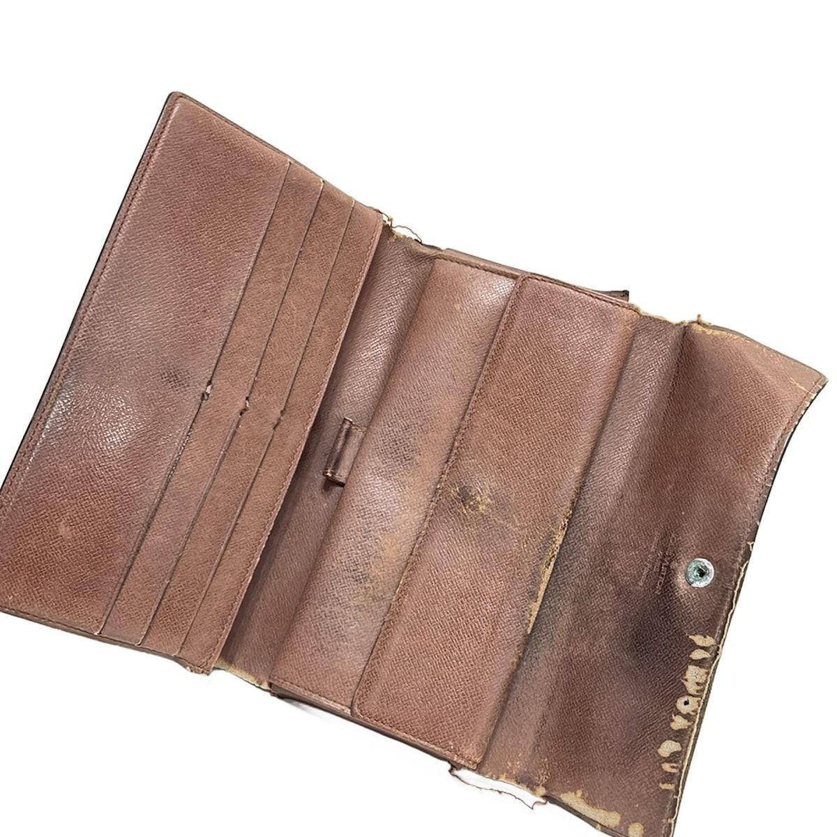 ルイヴィトン モノグラム トレゾール 旧サラ 長財布 ブラウン M61215 ルイヴィトン モノグラム トレゾール 旧サラ 長財布 ブラウン M61215