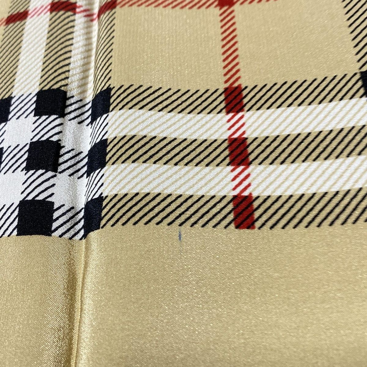  Burberry s バーバリーズ スカーフ ライトブラウン 黒 マルチ チェック柄 バンダナ スカーフ 小物