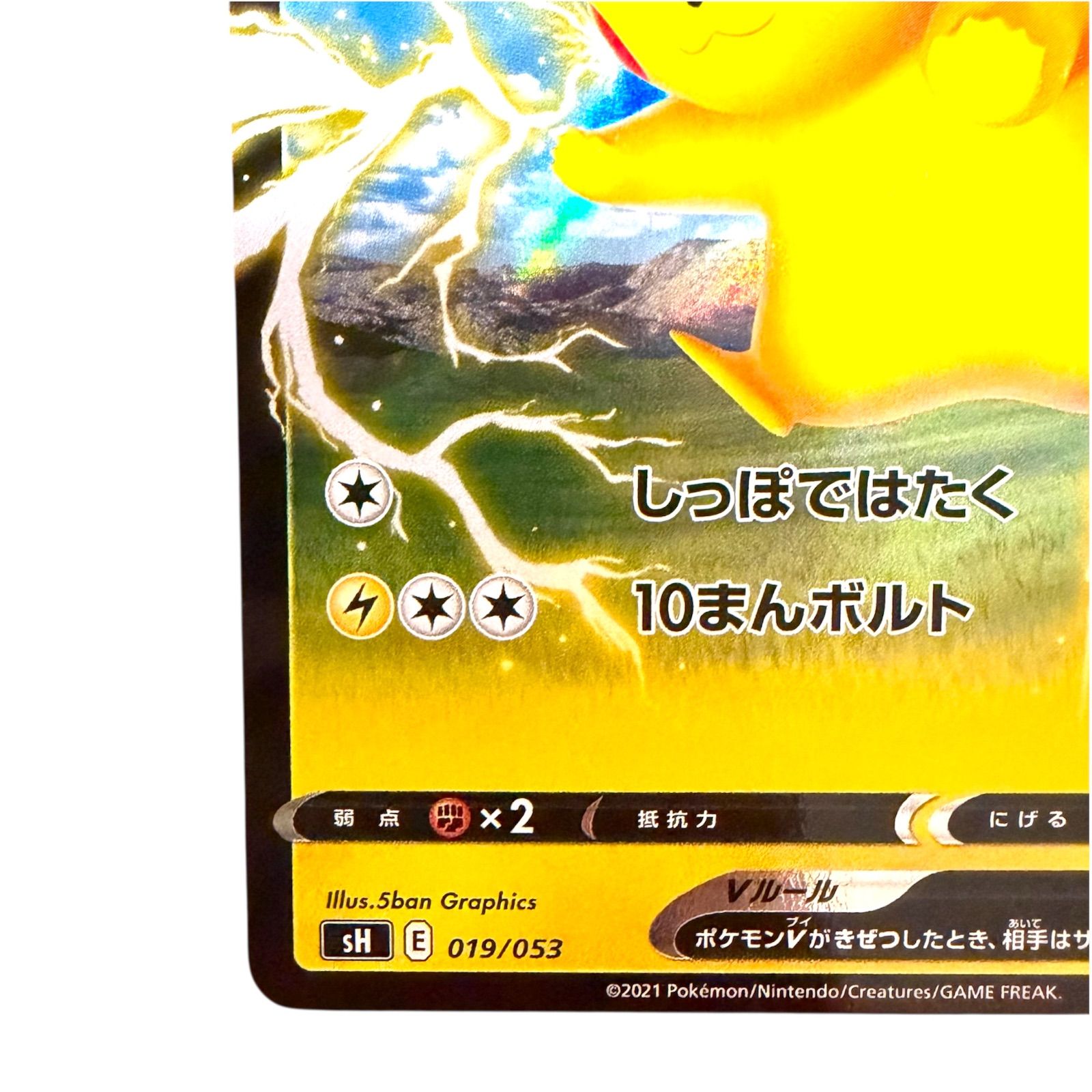 ポケモンカードゲーム【ﾋﾟｶﾁｭｳV＆ｹﾞｯｺｳｶﾞV】sH 019/053・014/053 2枚