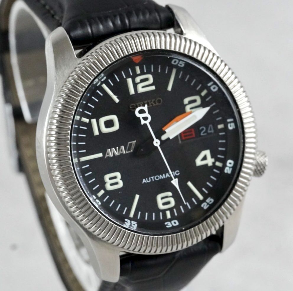 SEIKO セイコー ANA 全日空 コラボ ダブルネーム 限定 別注 パイロット