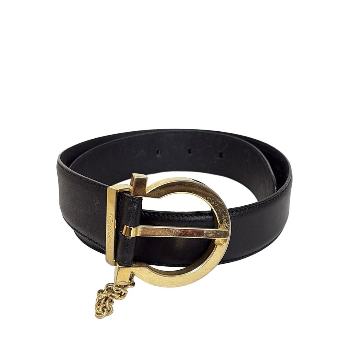 FERRAGAMO/SalvatoreFerragamo(サルバトーレフェラガモ) ベルト - 黒