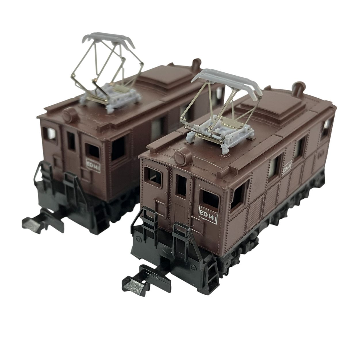 マイクロエース A 9246 Cタイプロコ ED 11 14タイプ 電気機関車 茶 2両セット Nゲージ 鉄道模型