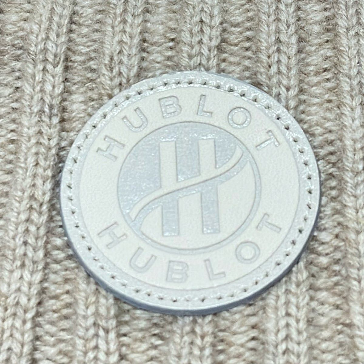  HUBLOT ウブロ 手袋 ベージュ カシミヤ 手袋 アームカバー 小物