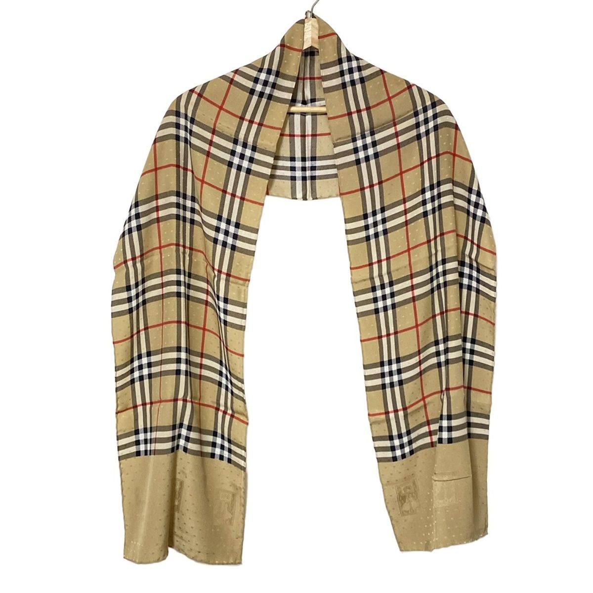 Burberry s バーバリーズ スカーフ ライトブラウン ネイビー マルチ チェック柄