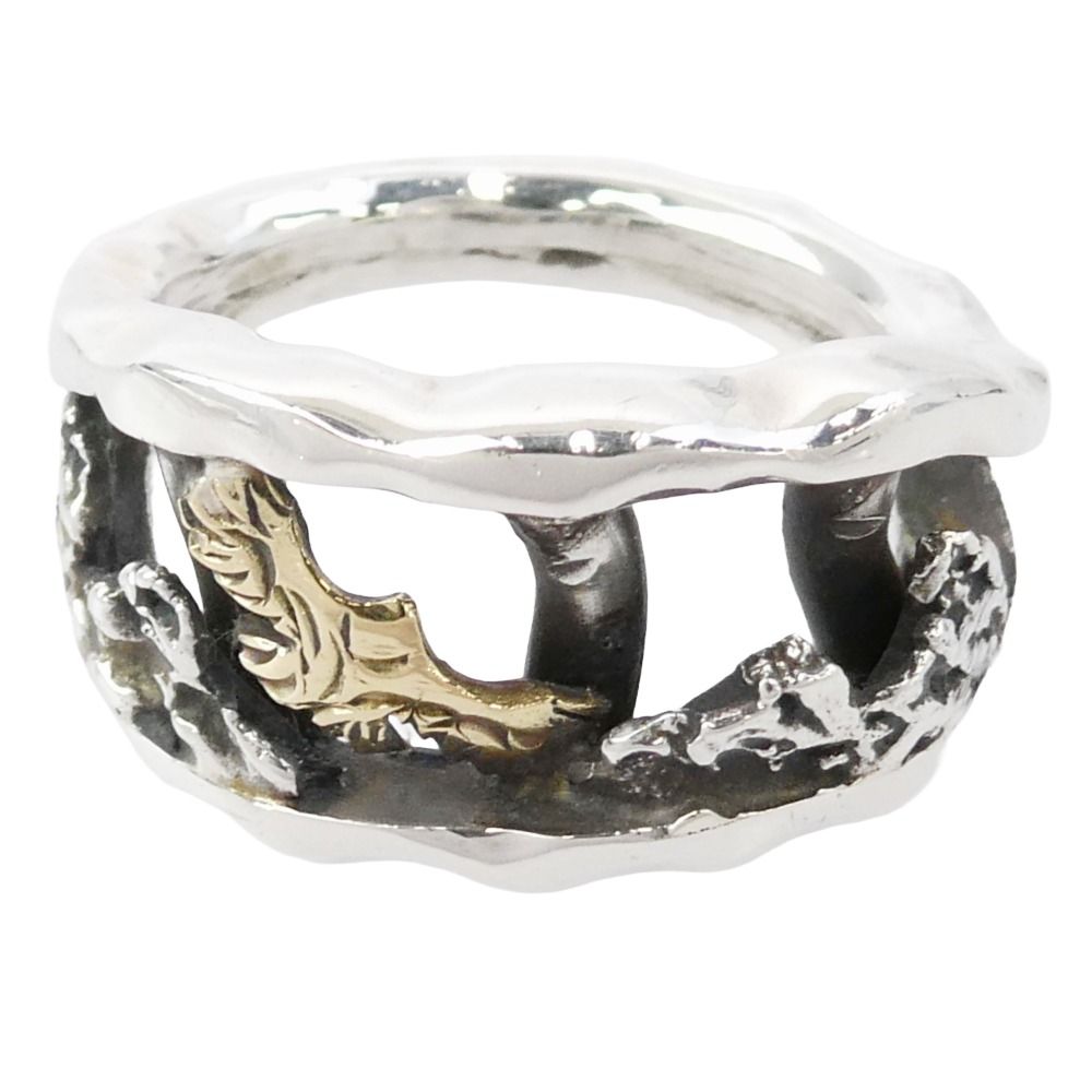 BIGHAND ビッグハンド SUN-イーグル カスタムリング 925 シルバーリング シルバー系 18号