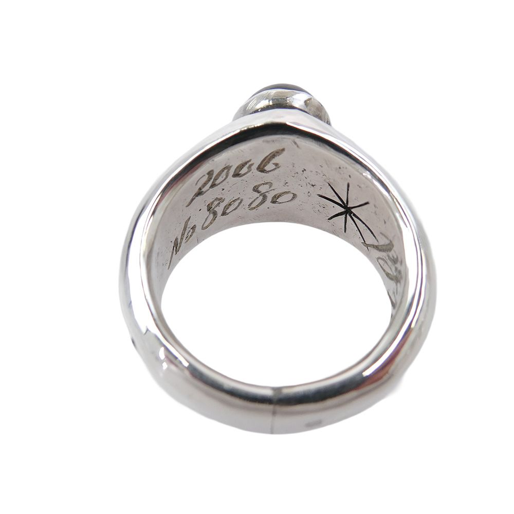 BIGHAND ビッグハンド オニキスリング ストーン アラベスク 925 シルバーリング シルバー系 13号