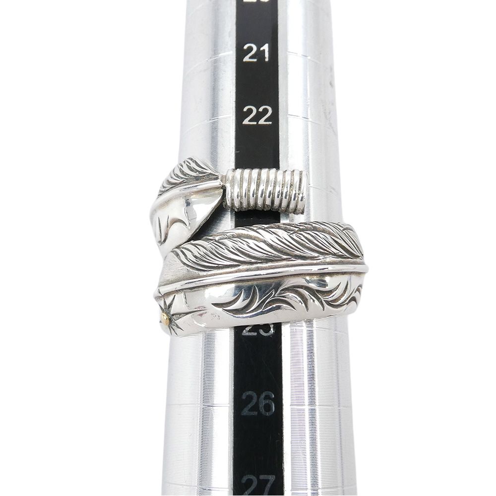 BIGHAND ビッグハンド フェザーリング アラベスク 925 シルバーリング